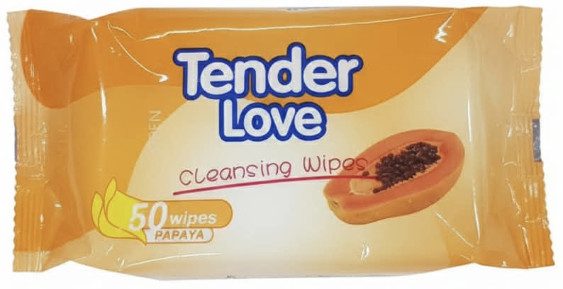 TENDER LOVE WIPES PAPAYA 20's