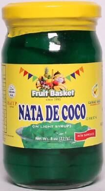 FRUIT BASKET NATA DE COCO GREEN 24OZ