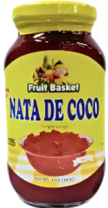 FRUIT BASKET NATA DE COCO RED 24OZ