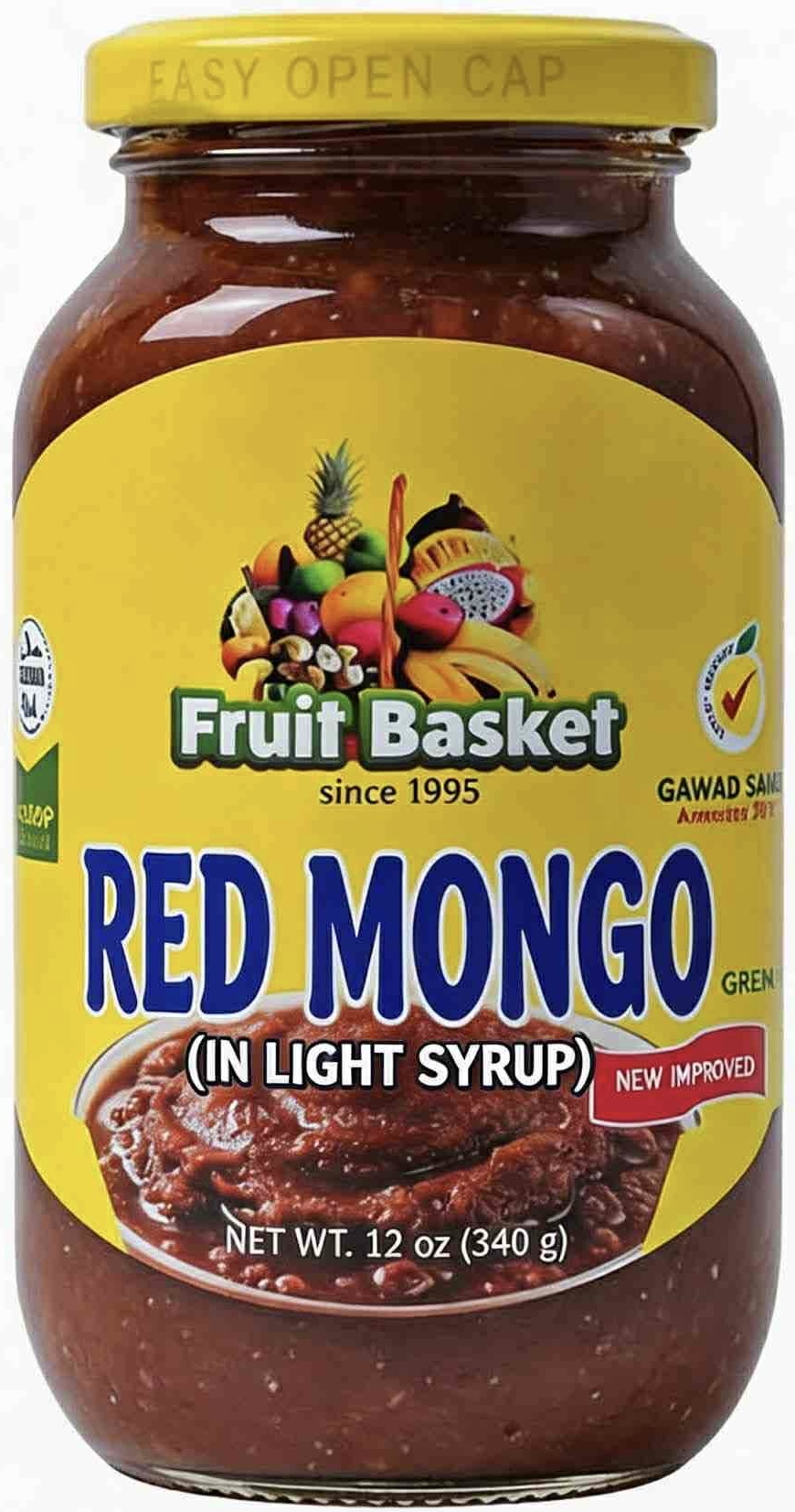 FRUIT BASKET RED MONGO 32OZ