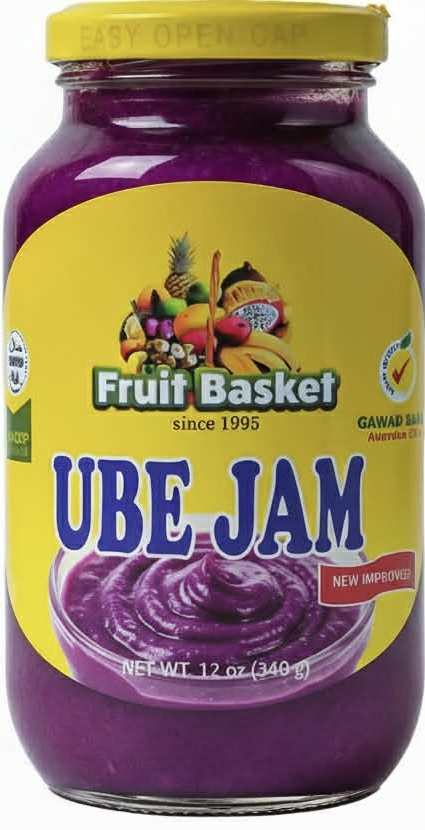 FRUIT BASKET UBE JAM 32OZ