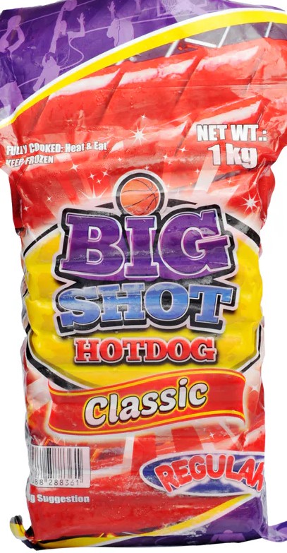 FROZEN BIGSHOT CLASSIC KINGSIZE HOTDOG 1 KG