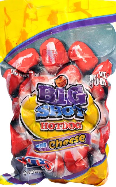FROZEN BIGSHOT HOTDOG BALLS W/ CHEESE 500G