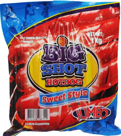 FROZEN BIGSHOT HOTDOG SWEET STYLE JUMBO 1KL