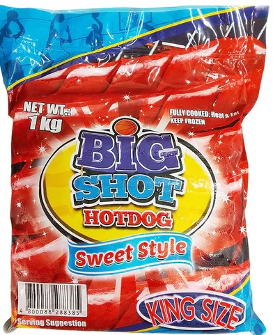 FROZEN BIGSHOT HOTDOG SWEET STYLE KING 1KG