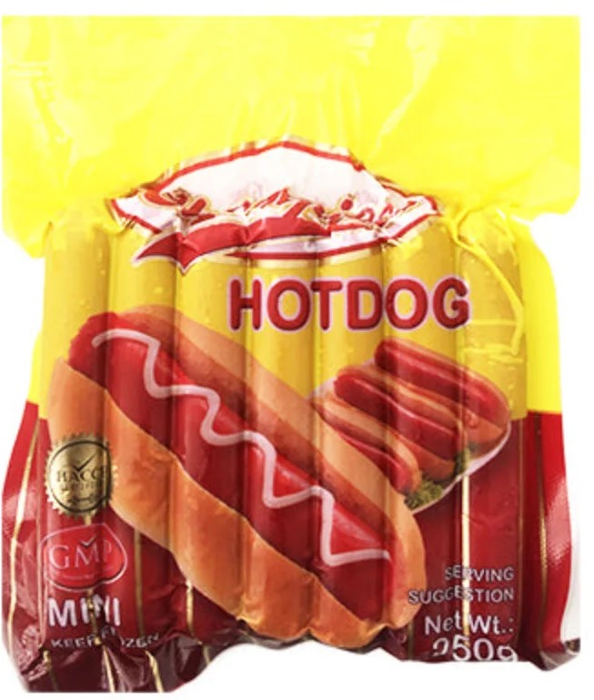 FROZEN CHAMPION HOTDOG MINI 250G