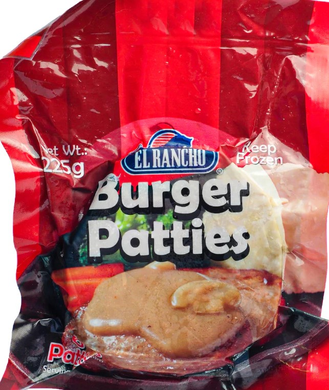 FROZEN EL RANCHO BURGER PATTIES 225G