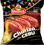 FROZEN VIRGINIA CHORIZO DE CEBU 250G