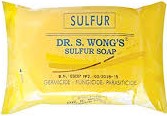 DR. S. WONG'S SULFUR SOAP 135G POUCH