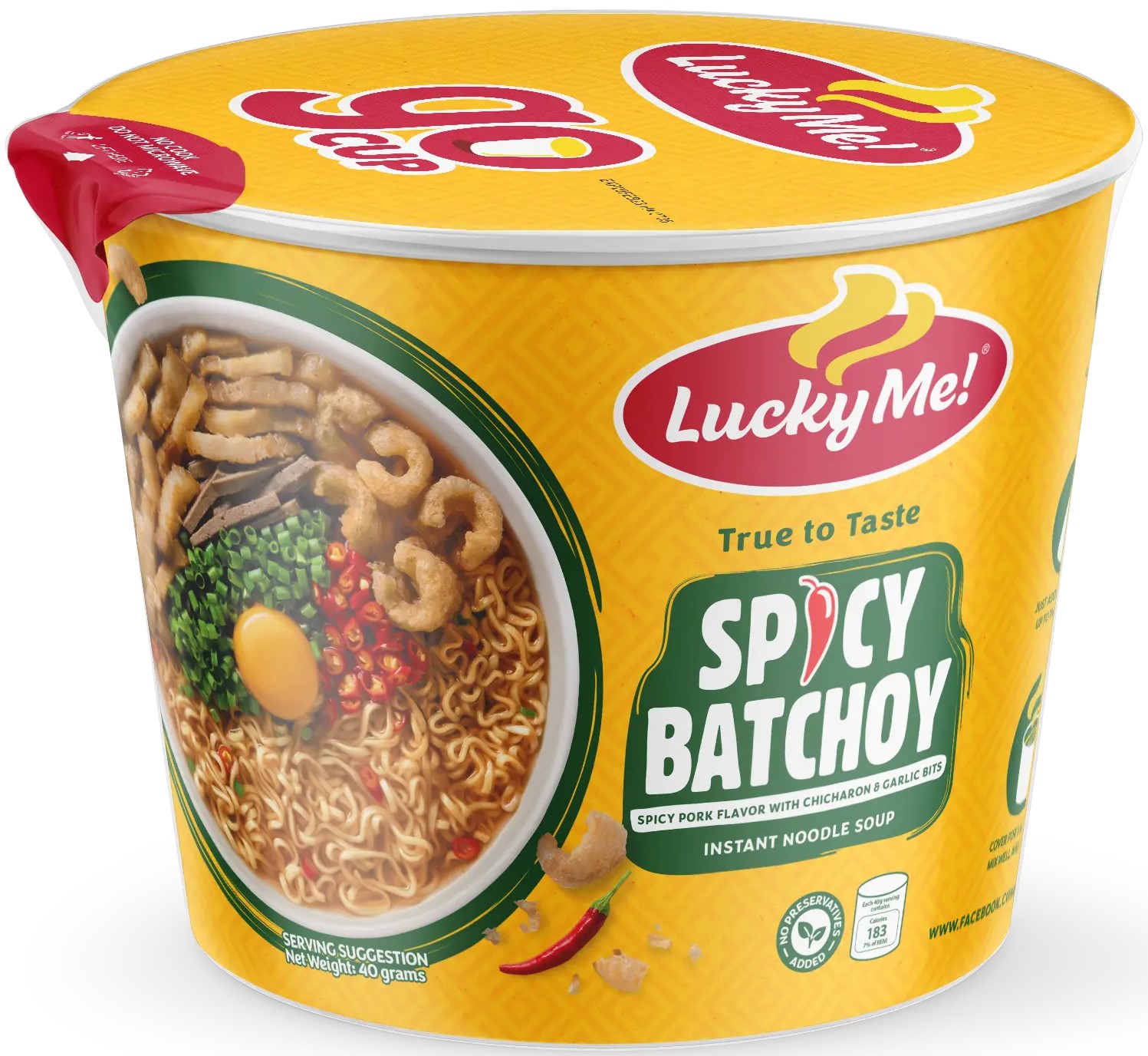 LUCKY ME SUPREME SPICY BATCHOY 35G