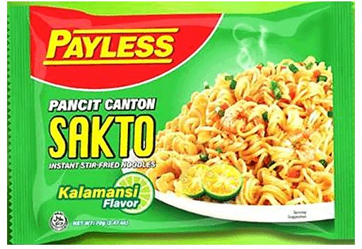 PAYLESS PANCIT CANTON KALAMANSI SAKTO
