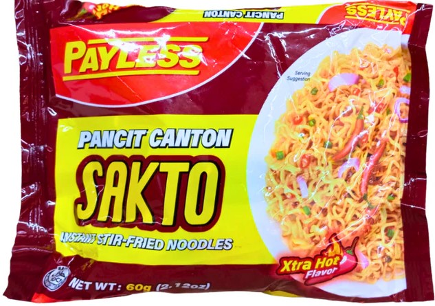PAYLESS PANCIT CANTON HOT SAKTO