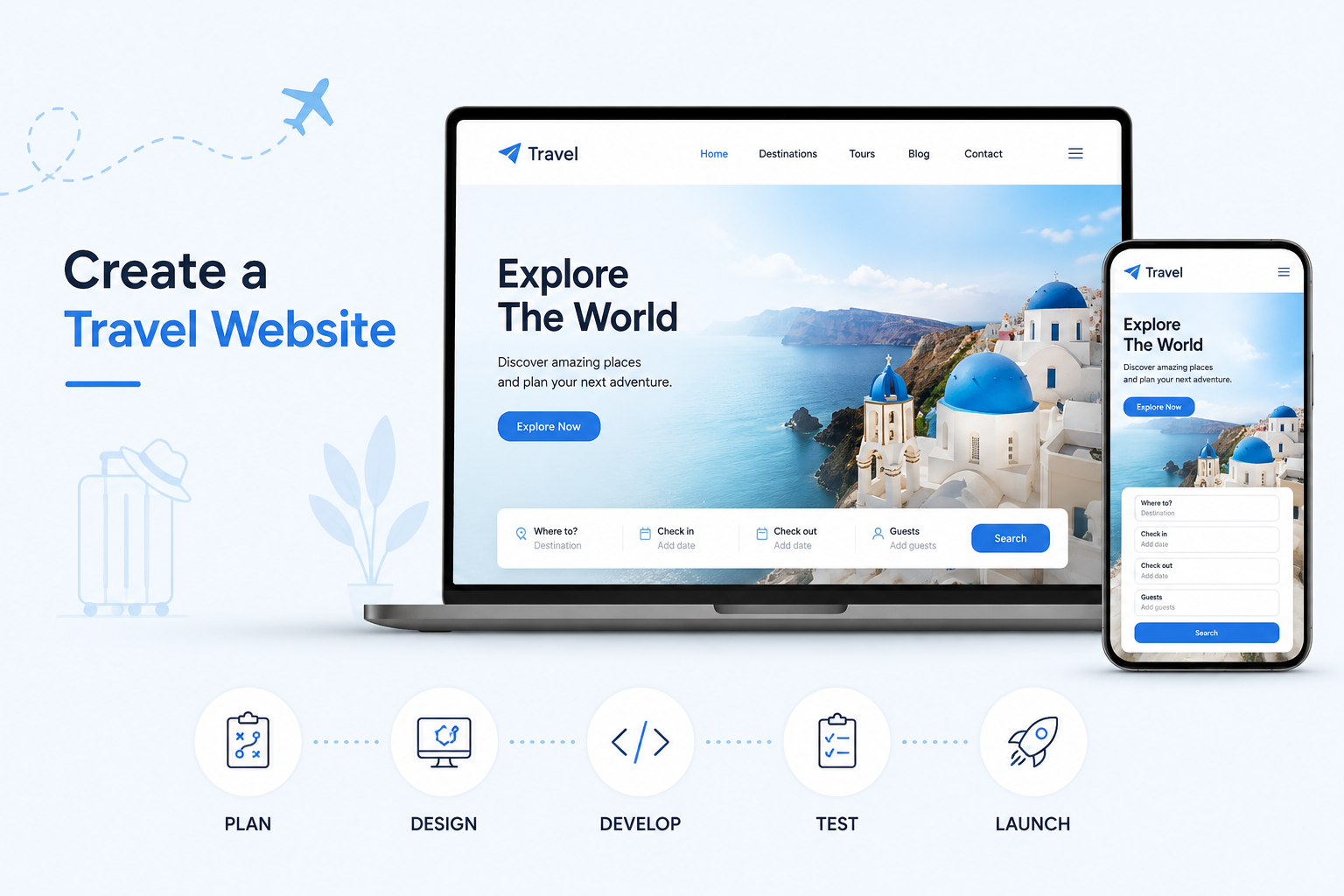 How to Create a Travel Website how to create a travel website