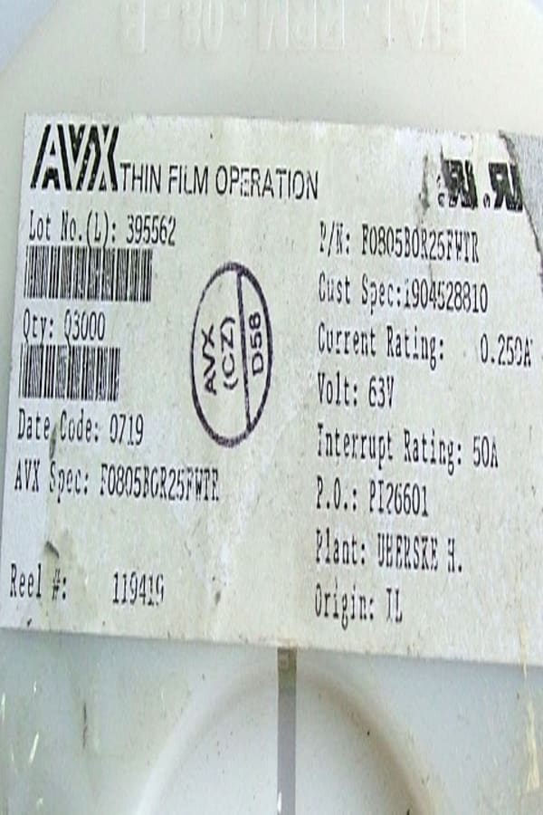 1PF0805BOR25FWTR