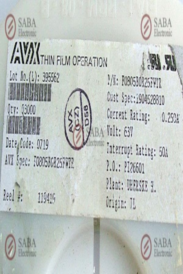 1PF0805BOR25FWTR