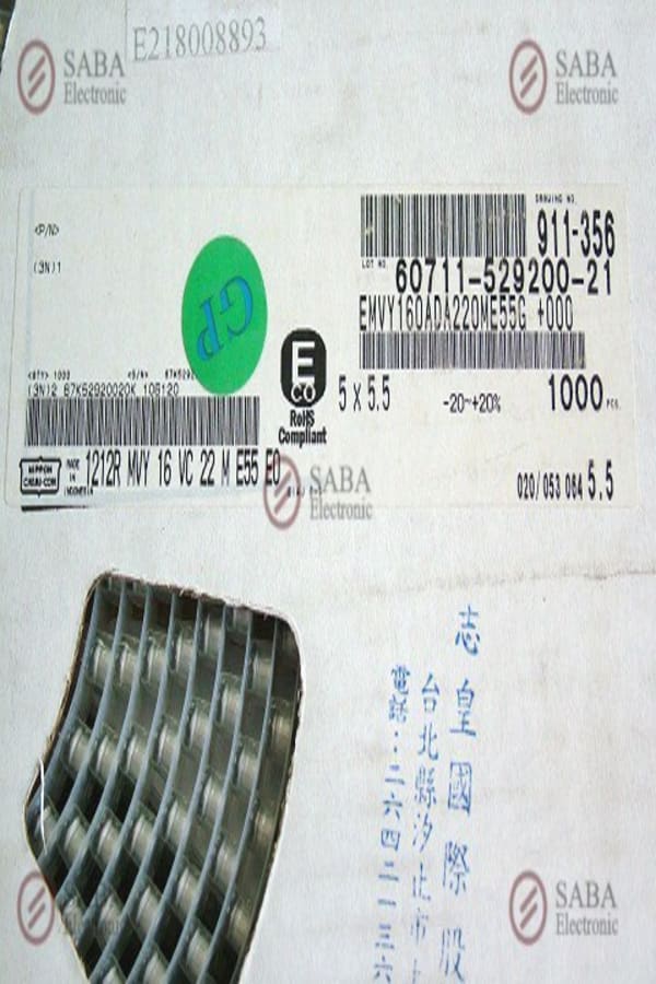 22UF16V SMD-NIPPON