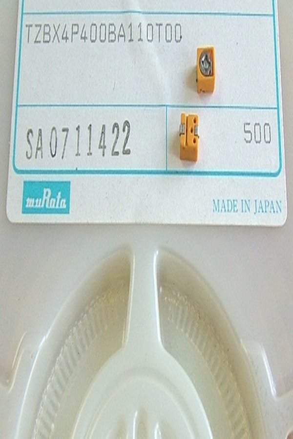 TZBX4P400BA110T00 SMD-8.5~40PF-Trimmer
