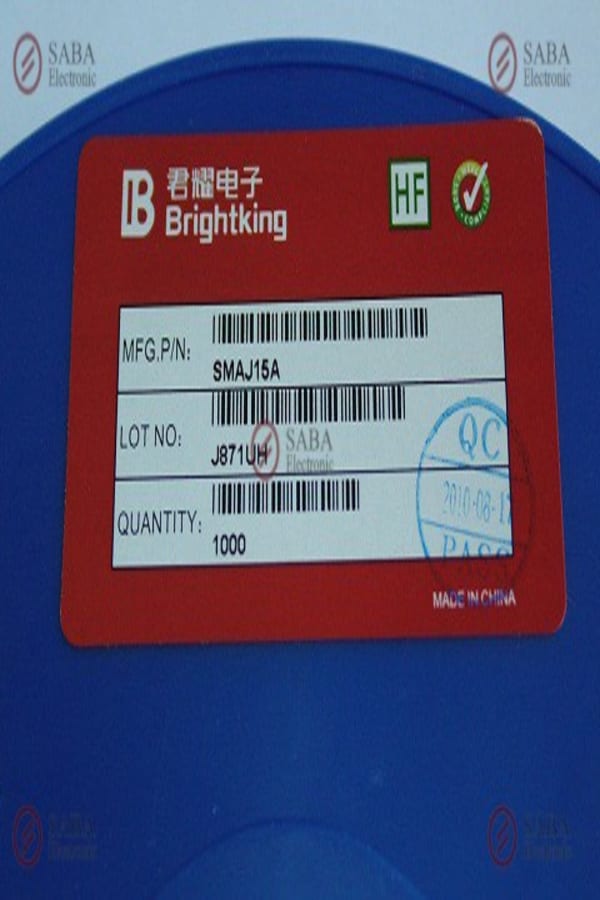 SMAJ15A BK