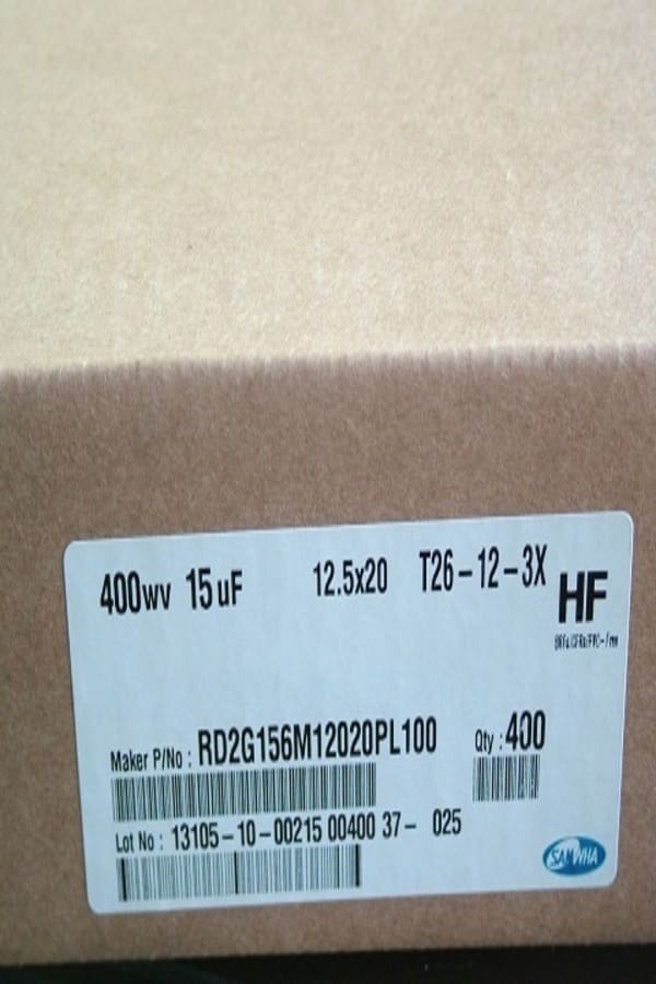 15UF400V SAMWHA-Electrolytic