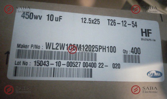 Capacitor Aluminium Electrolytic Radial Capacitors 10UF450V Electrolytic