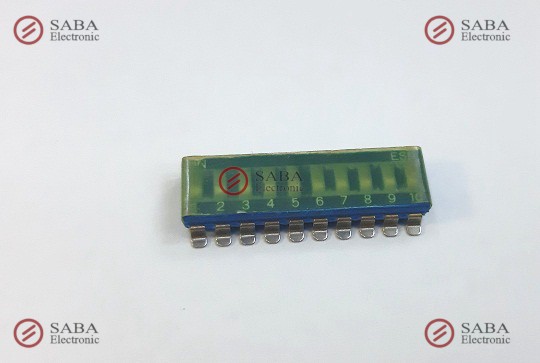Switches Connectors DIPSWITCH SMD 10PIN
