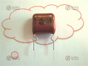 Capacitor Polyester Capacitors 100NF400V=0.1UF400V Polyester