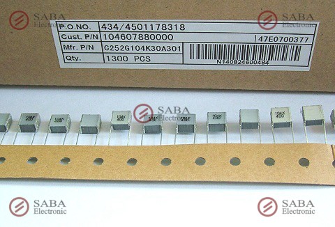 Capacitor MKT Capacitors 100NF400V K MKT