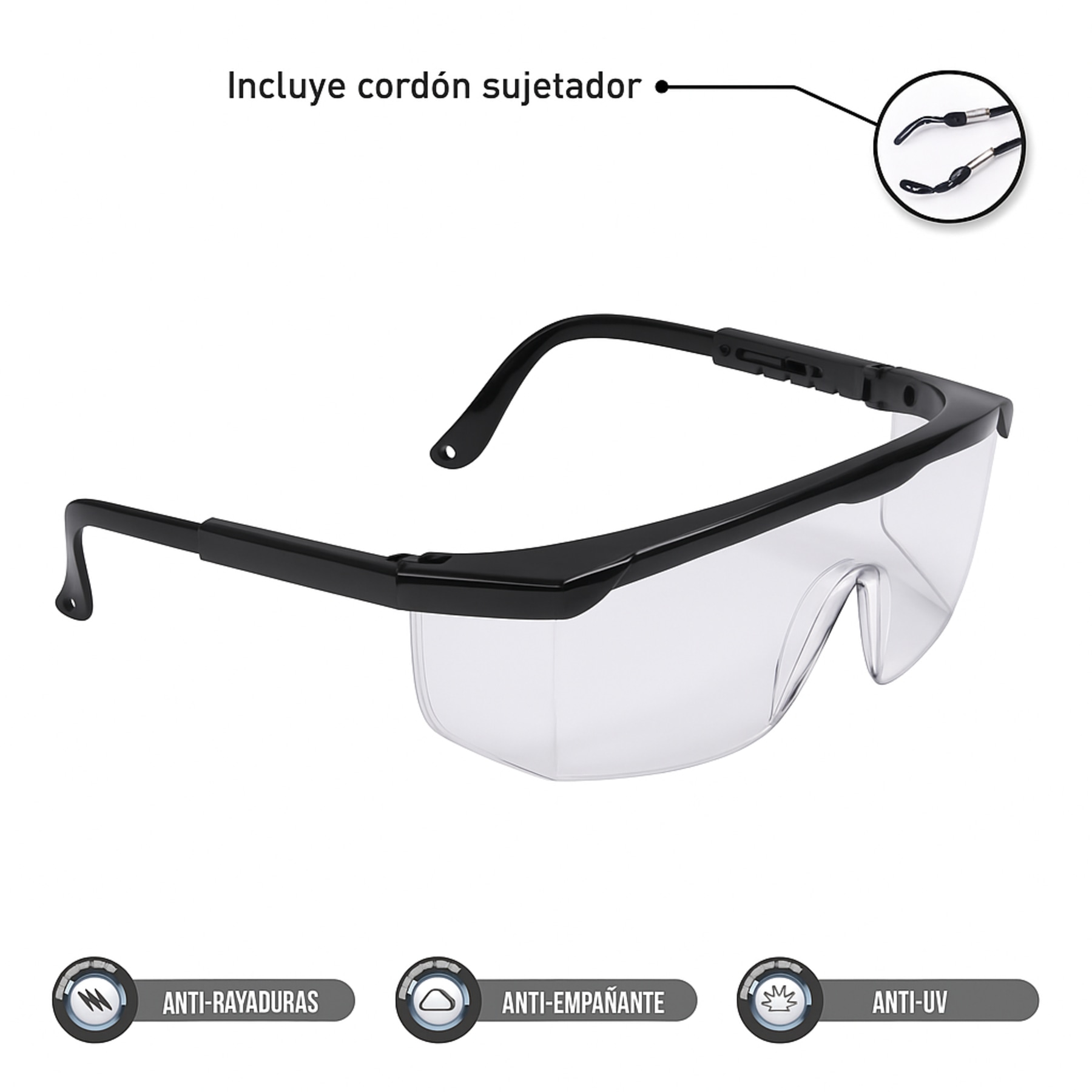 Gafas De Seguridad En Policarbonato – Ajustable