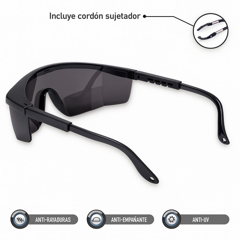 Gafas De Seguridad En Policarbonato – Ajustable 2