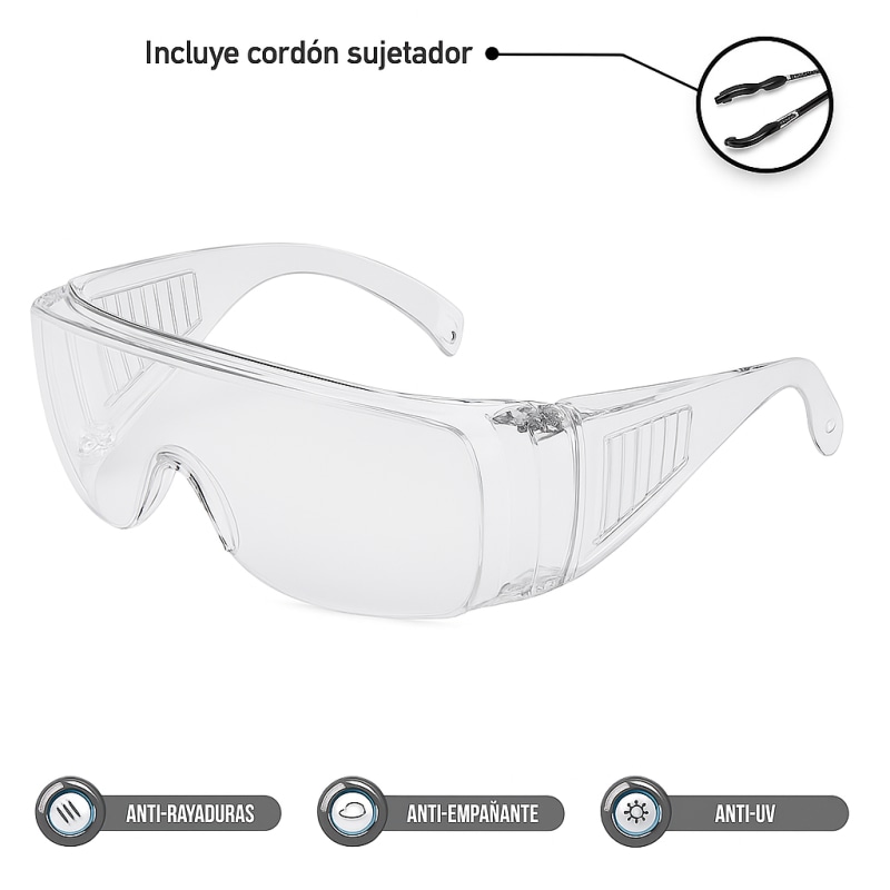 Gafa De Seguridad En Policarbonato Transparente 1