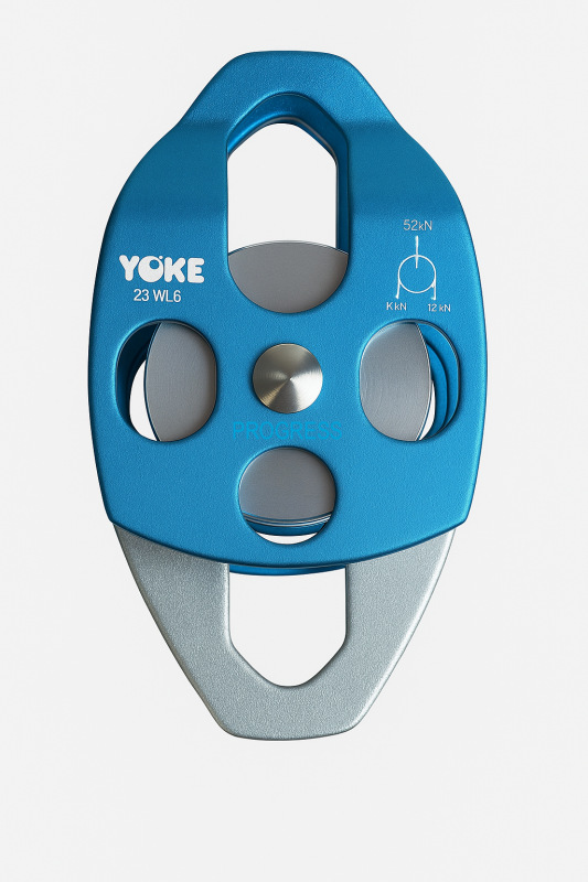 Polea Doble en Aluminio de 16 mm 1