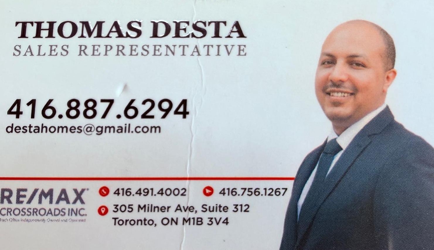 Thomas Desta — Real Estate in Scarborough - Image 1