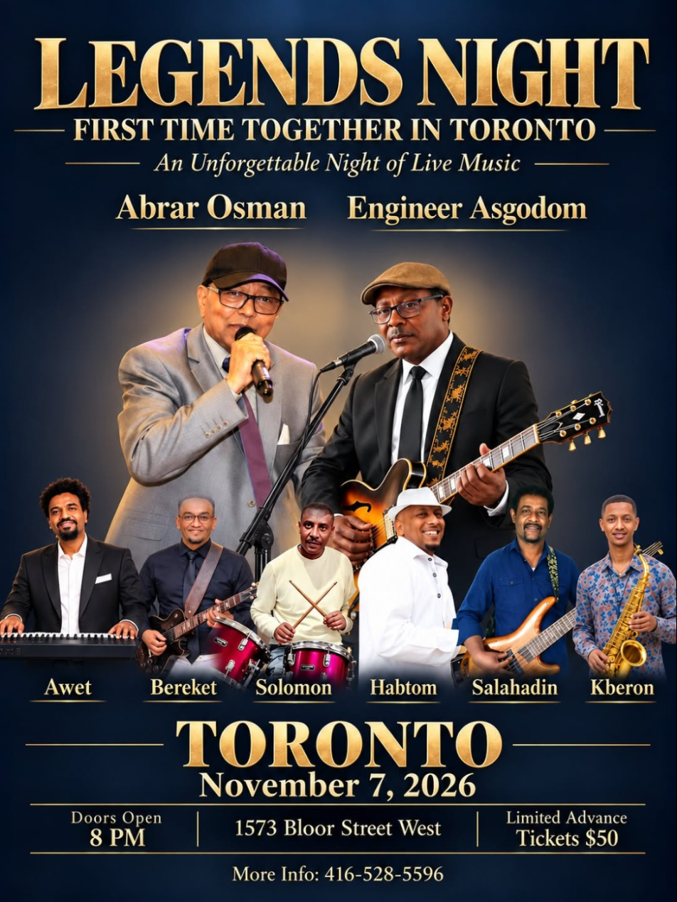 Legends Night — Abrar Osman & Engineer Asgodom Live in Toronto