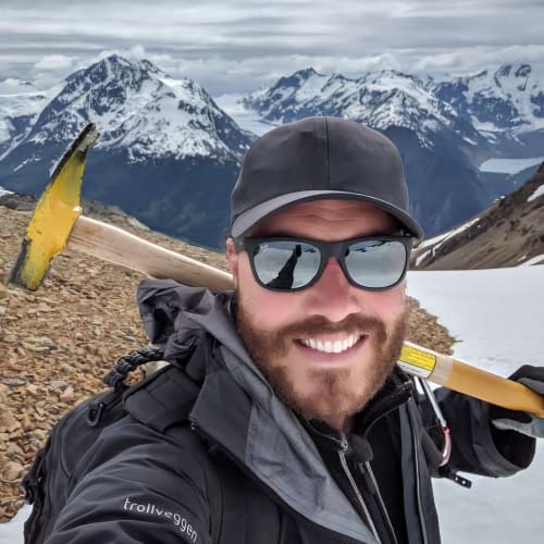 Prospecting high-grade mineral targets on alpine ridges of Nickel Mountain
