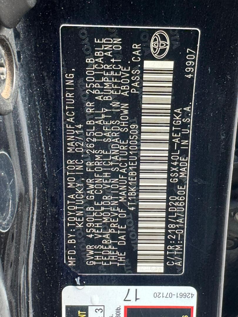 TOYOTA AVALON