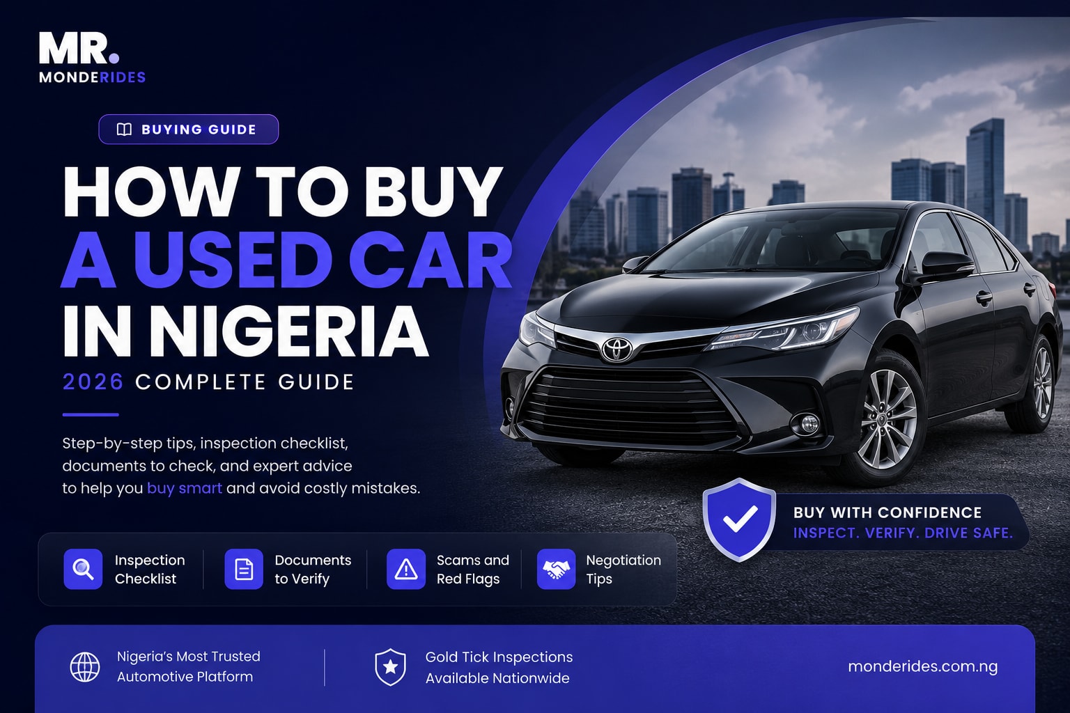 How to Buy a Used Car in Nigeria (2026 Complete Guide)