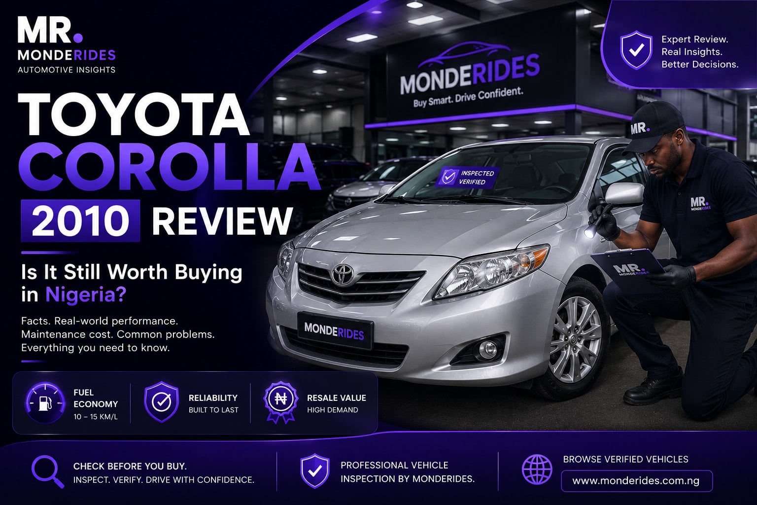 Toyota Corolla 2010 Review: Is It Still the Best Used Car to Buy in Nigeria?