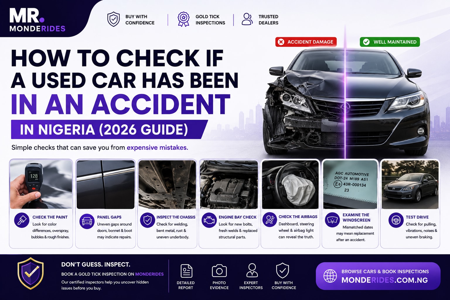 How to Check if a Used Car Has Been in an Accident in Nigeria (2026 Guide)