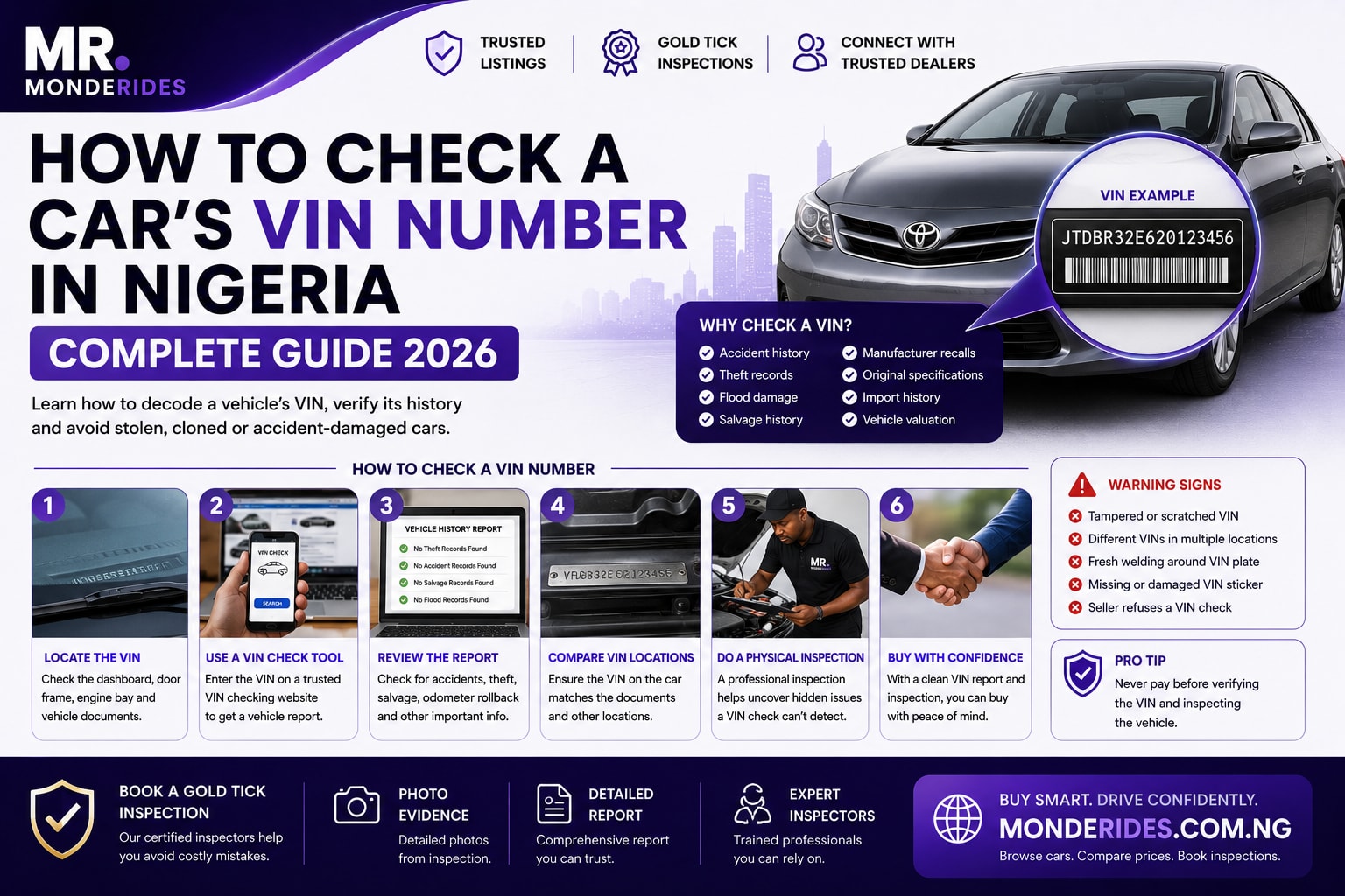 How to Check a Car's VIN Number in Nigeria (Complete Guide 2026)