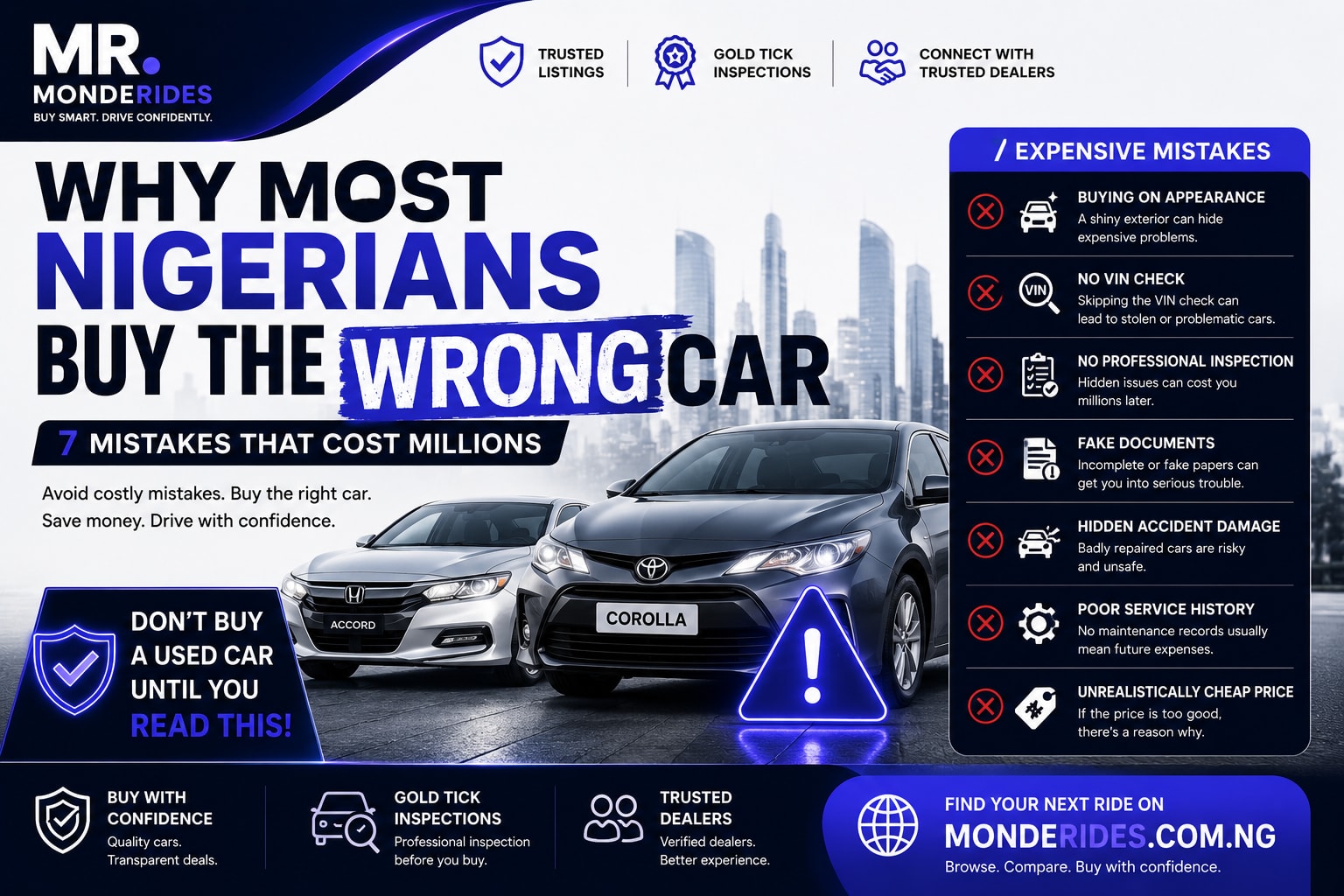 Why Most Nigerians Buy the Wrong Car (And Regret It Later): 7 Expensive Mistakes to Avoid in 2026