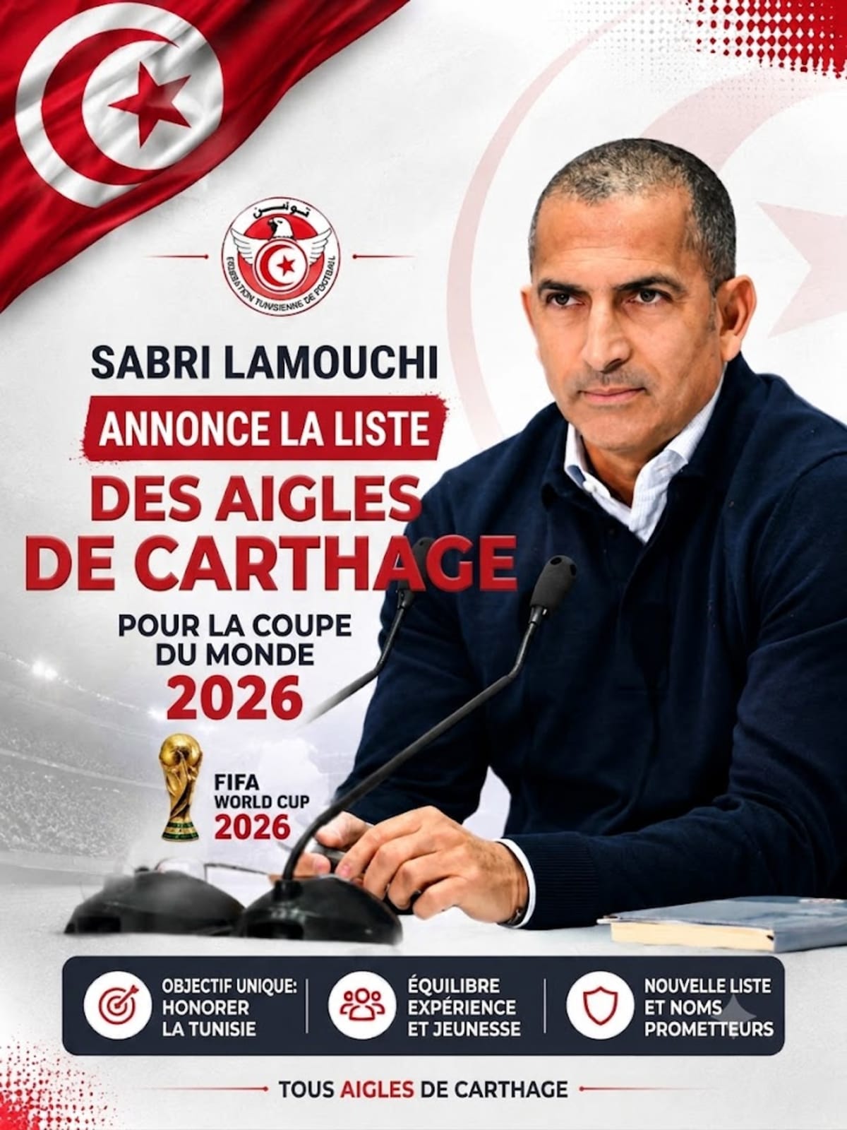 L’annonce de la liste… et le début de la polémique