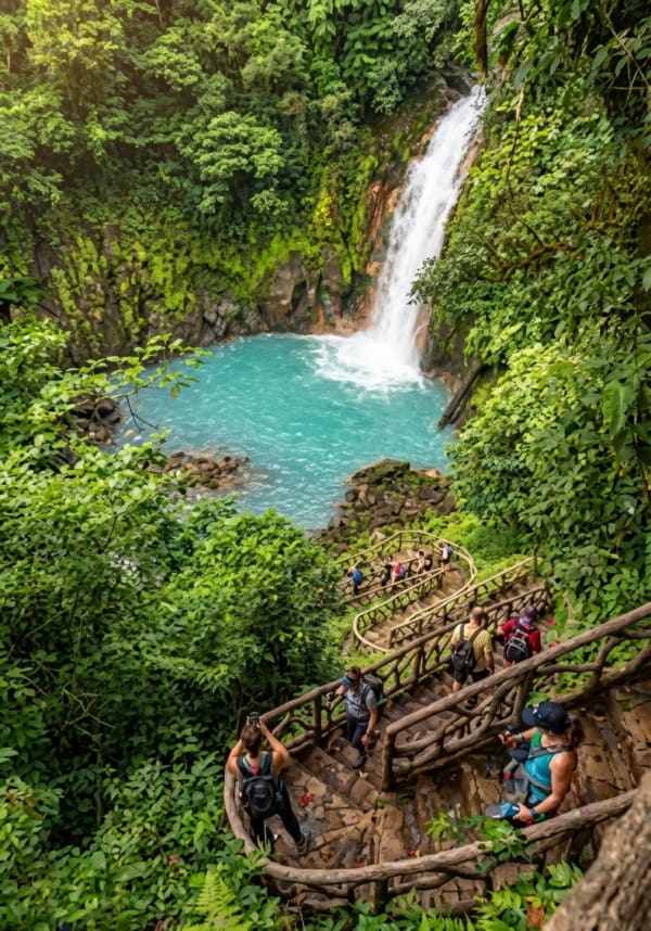 Rio Celeste Waterfall