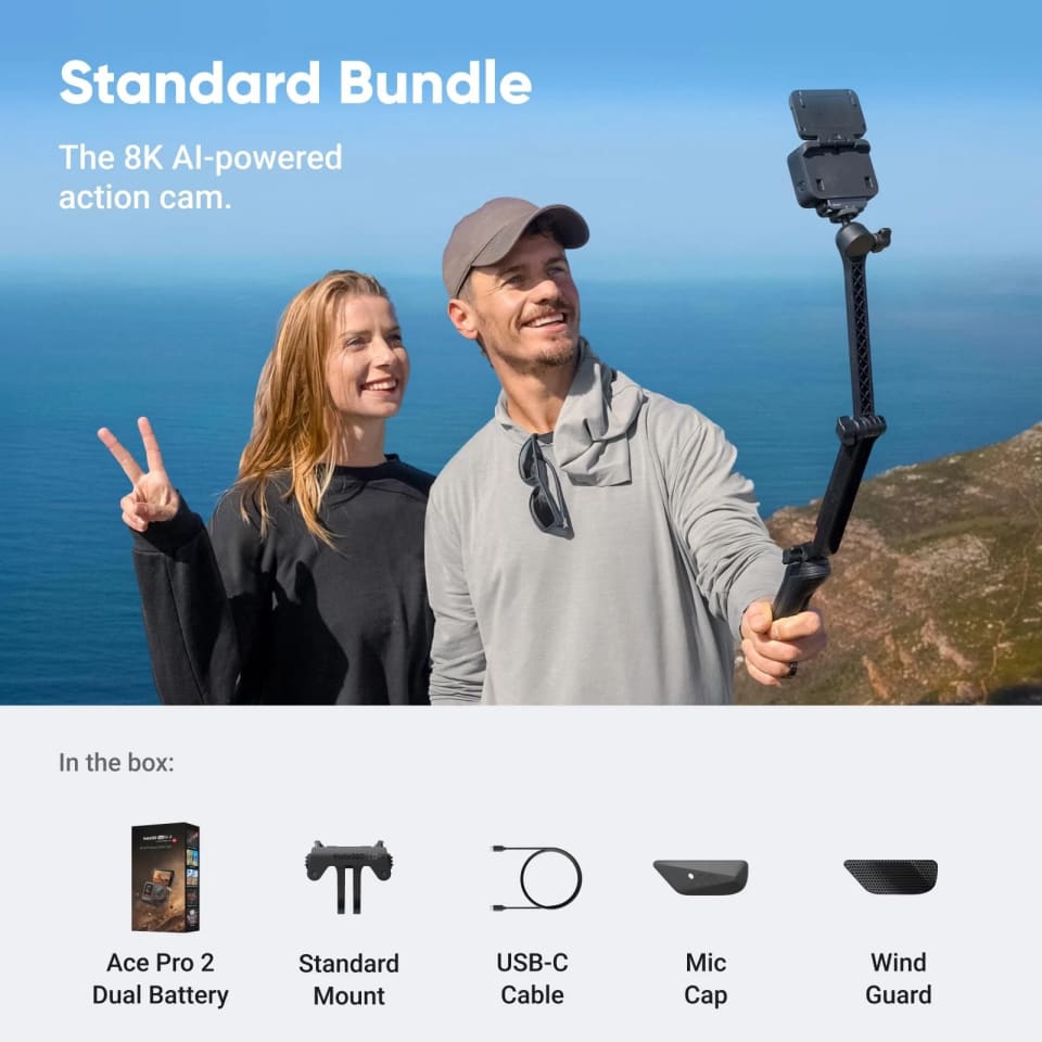 Insta360 Ace Pro 2 Kit con 2 baterías, foto 2