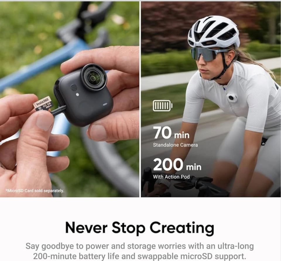 Insta360 GO Ultra Kit estándar · Blanco, foto 8