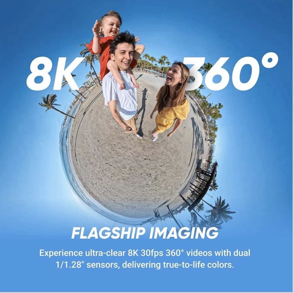 Insta360 X5 Solo cámara, foto 4