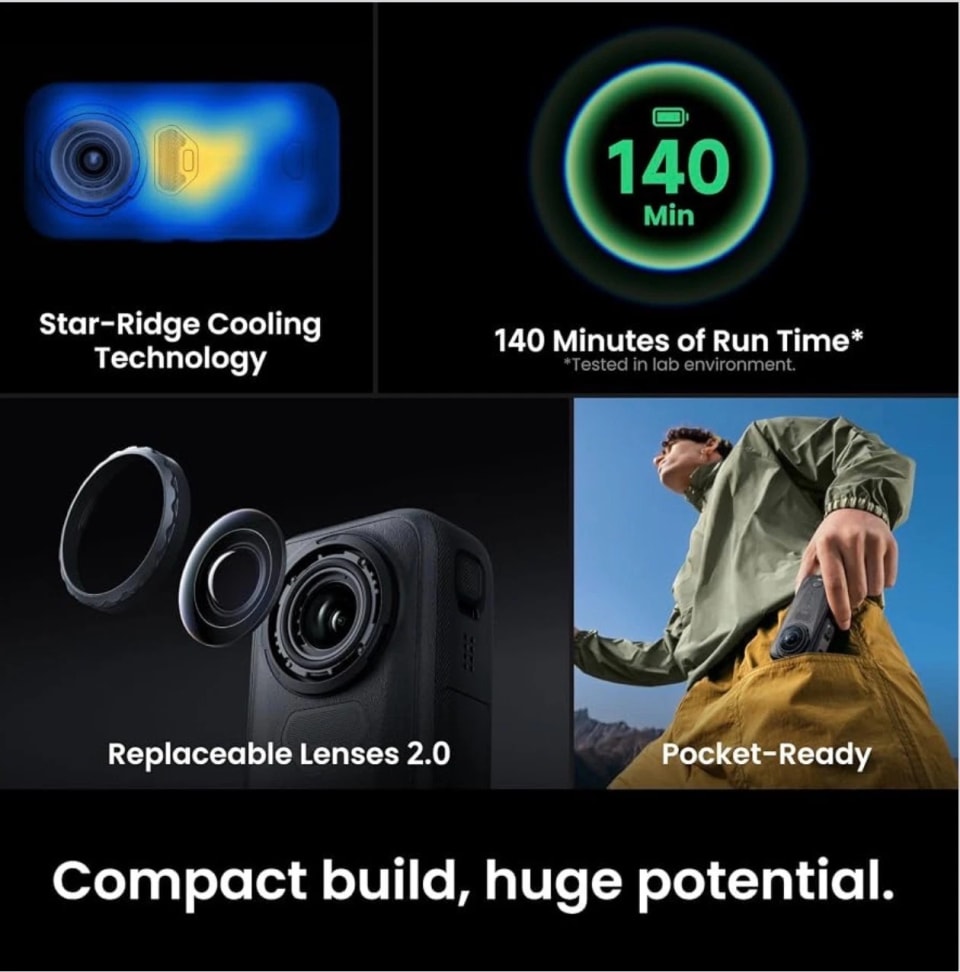 Insta360 X6 Kit para moto, foto 6