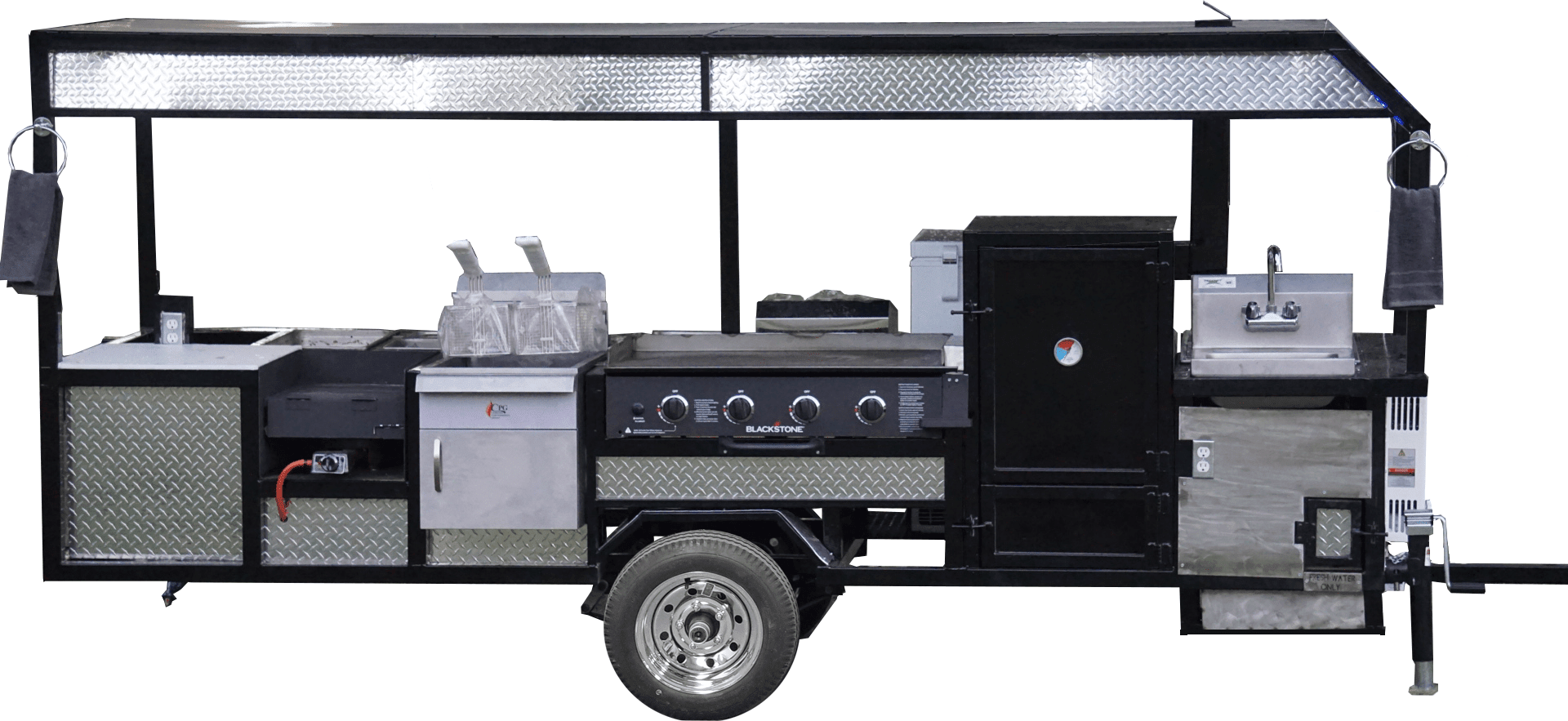 Asser Stræde Indsigt Food Trailer for Sale - OMG Grills