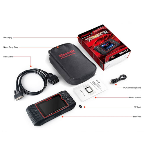 iCarsoft MB V3.0 Diagnostic Scan Tool For Mercedes-Benz Sprinter Smart infographic 3 of 3
