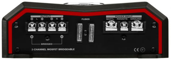 Boss Audio BE1600.2 Elite Series 1600W 2-Channel Class AB Amplifier infographic 1 of 2