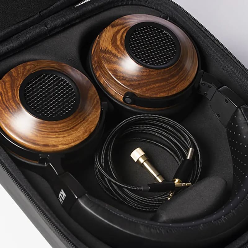 KLH Audio Ultimate One Headphone Zebrawood KLH-F00046 infographic 2 of 3